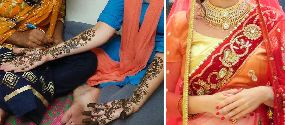 animations indiennes : henné, sari (saree), bijoux indiens, maquillage indien, astuces beauté