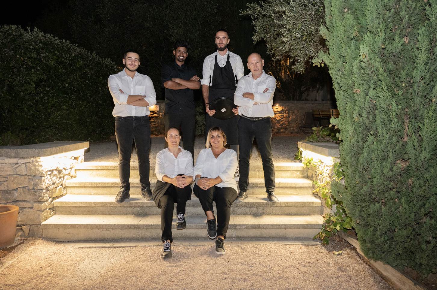 Equipe de Amrutha - traiteur indien